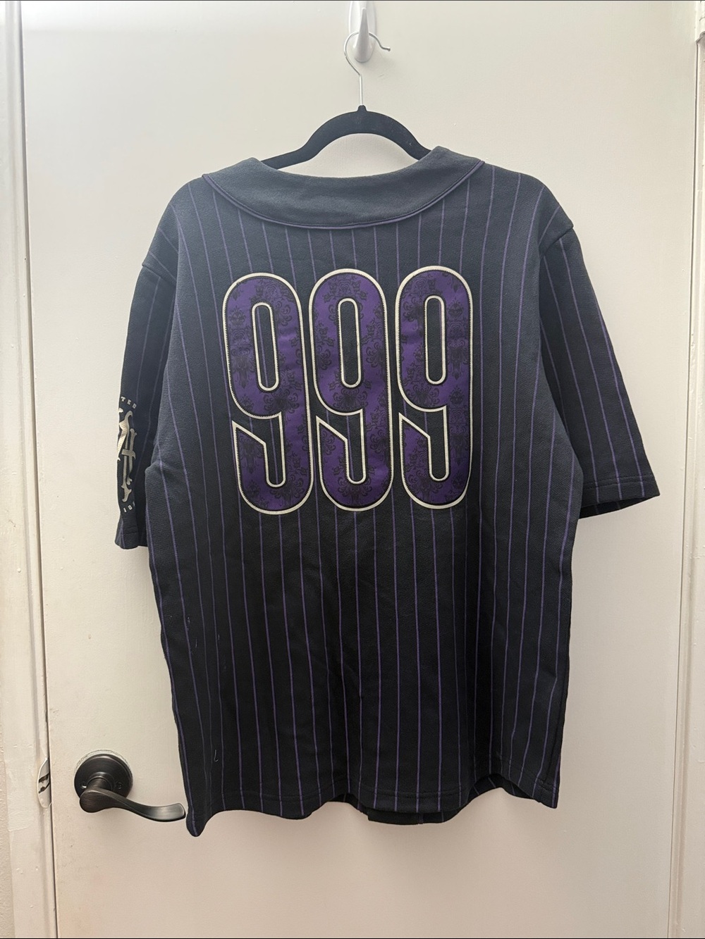 Unisex Haunted Mansion Baseball Jersey - Picture 2 of 3